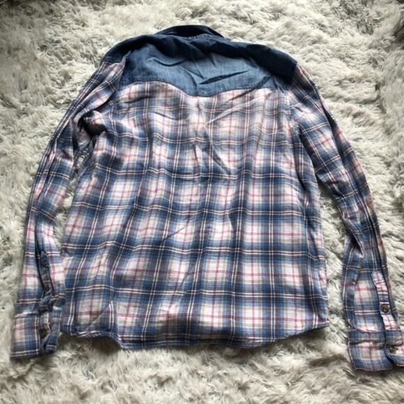 Life in Progress plaid button up shirt - Picture 7 of 8